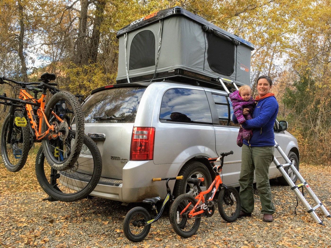 Freelance writing and testing outdoor gear perks during a Fall camping trip.